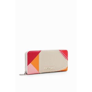 Desigual L patchwork wallet - MATERIAL FINISHES - U