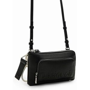 Desigual Logo mini bag - BLACK - U