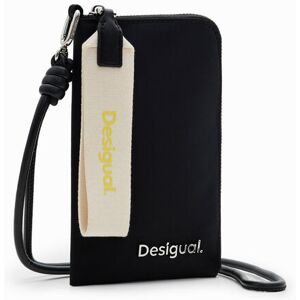 Desigual L nylon phone pouch - BLACK - U