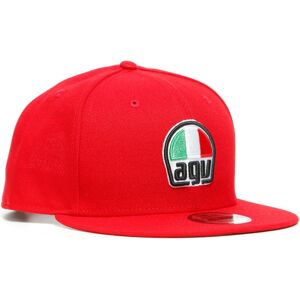 AGV 9Fifty Snapback Cap en størrelse Rød