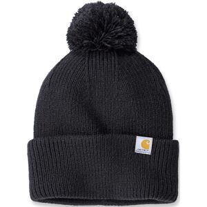 Carhartt Knit Pom-Pom Cuffed Beanie en størrelse Svart