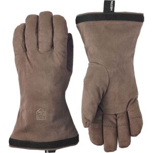 Hestra Czone Ergo Grip Liner 5 Finger Light Brown 8, Light Brown