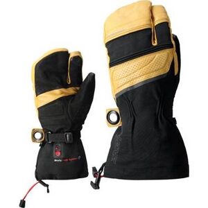 Lenz Heat Glove 8.0 Finger Cap Lobster Black XS, Black