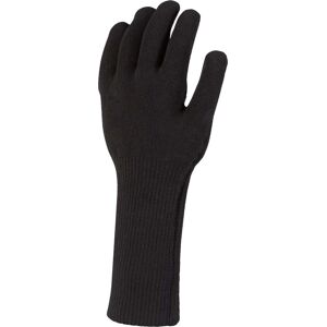 Sealskinz Waterproof All Weather Ultra Grip Knitted Gauntlet Black M, Black