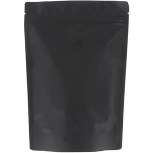 Kaffebox 70g Coffee Pouch / bag - Matt Black with Valve