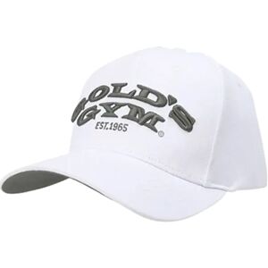 Gold's Gym Curved Cap - White