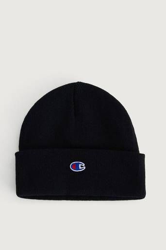 Champion Reverse Weave Lue Beanie Cap Svart  Male Svart