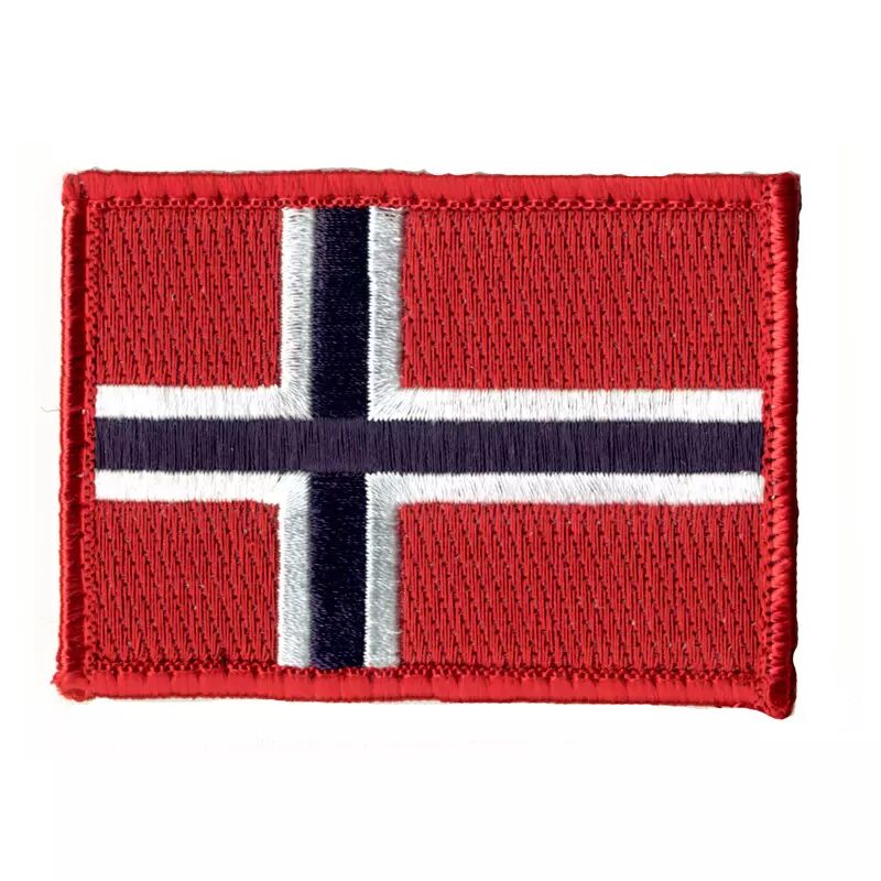 Patch Velcro - Norge - Flagg