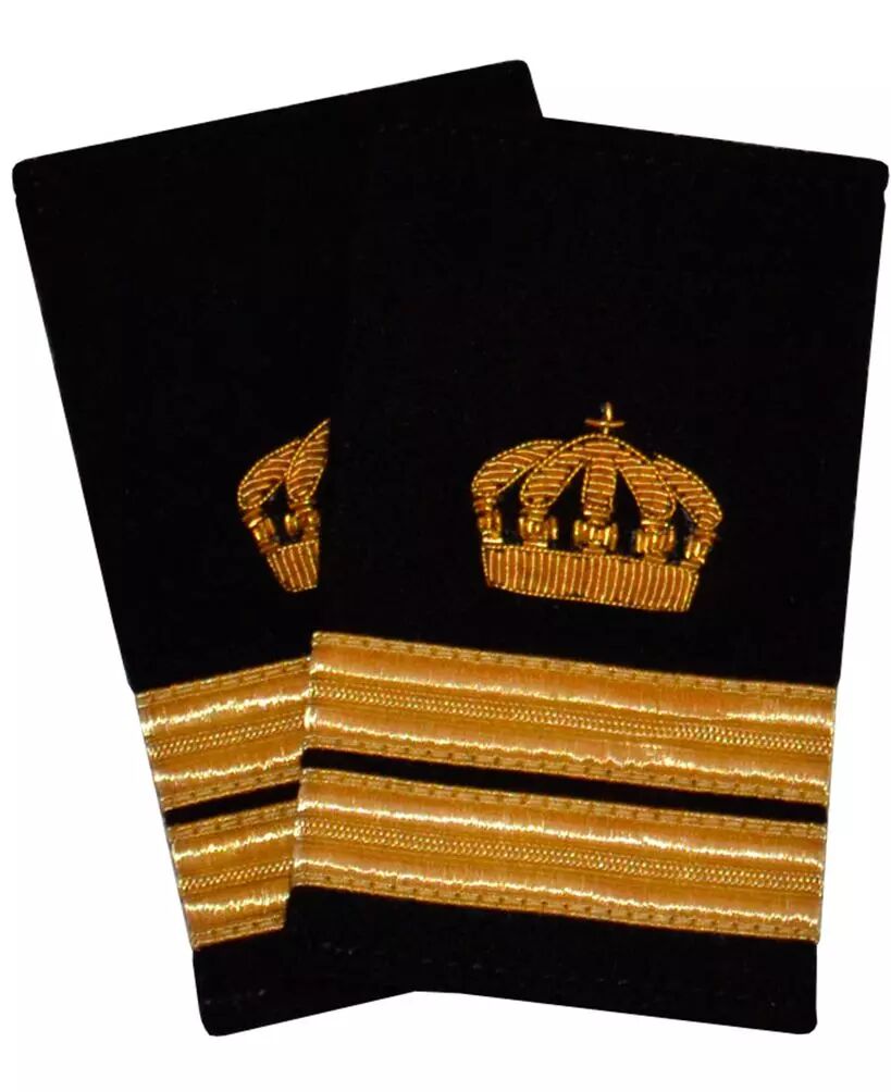 Uniform Skipsfart Los - 2 gullstriper - Norge - Distinksjoner