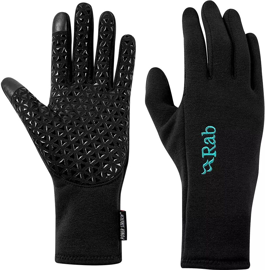 Rab Power Stretch Contact Grip Wmns -  - Hansker - Svart - XL