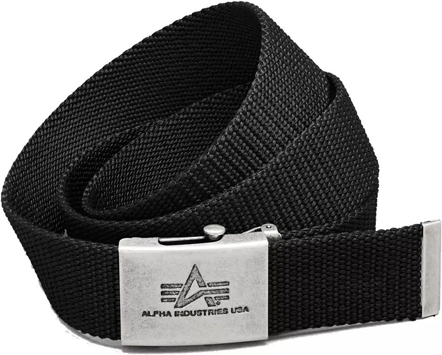 Alpha Industries Heavy Duty Belt 4 cm - Belte - Svart