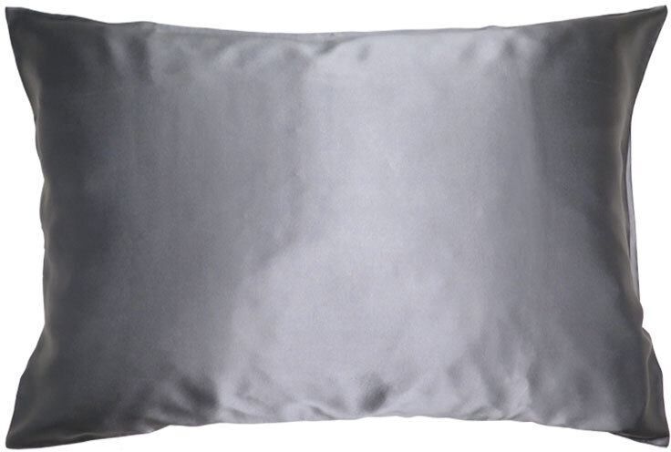 Soft Cloud Mulberry Silk Pillowcase Charcoal 50x70cm