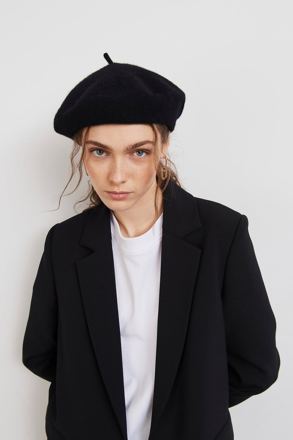 Gina Tricot Olivia wool beret ONESIZE  Black (9000)