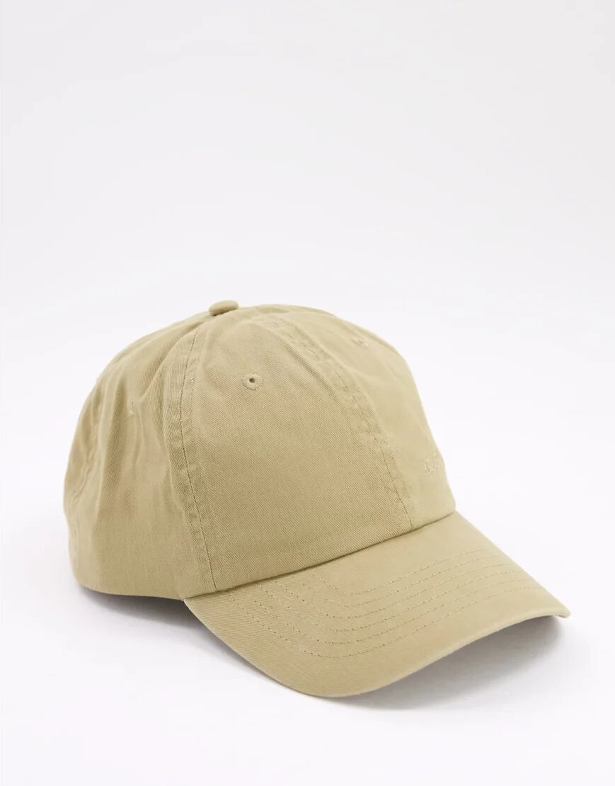 Ben Sherman script logo cap in tan-Brown  Brown