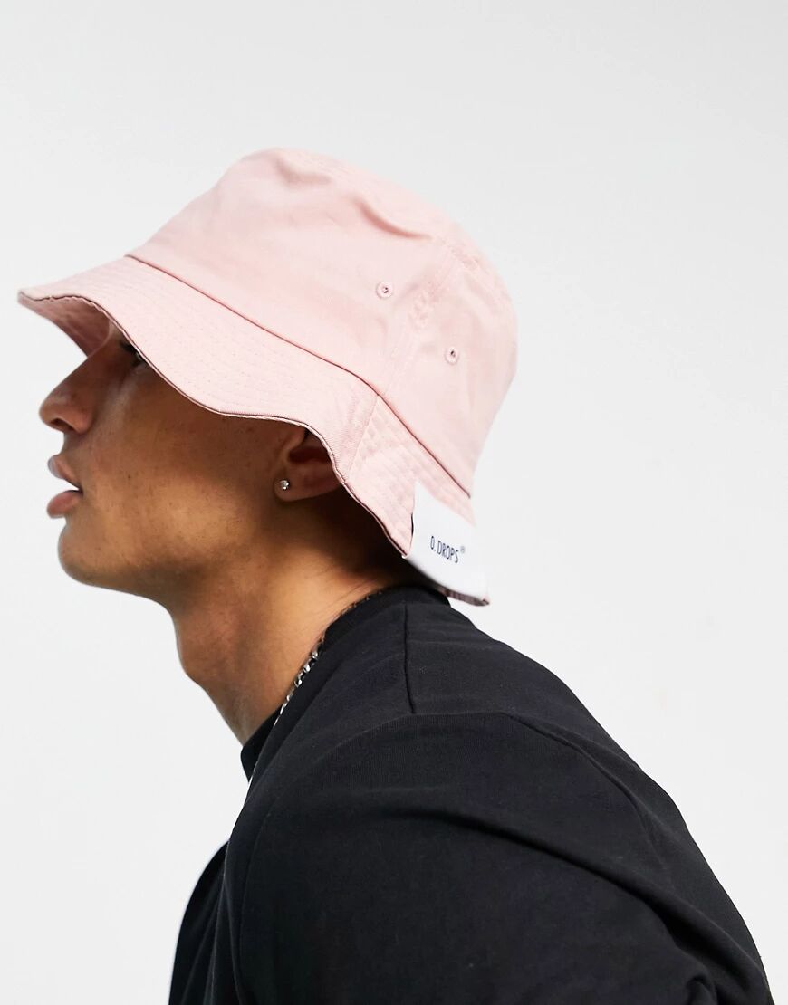 Bershka bucket hat in pink  Pink