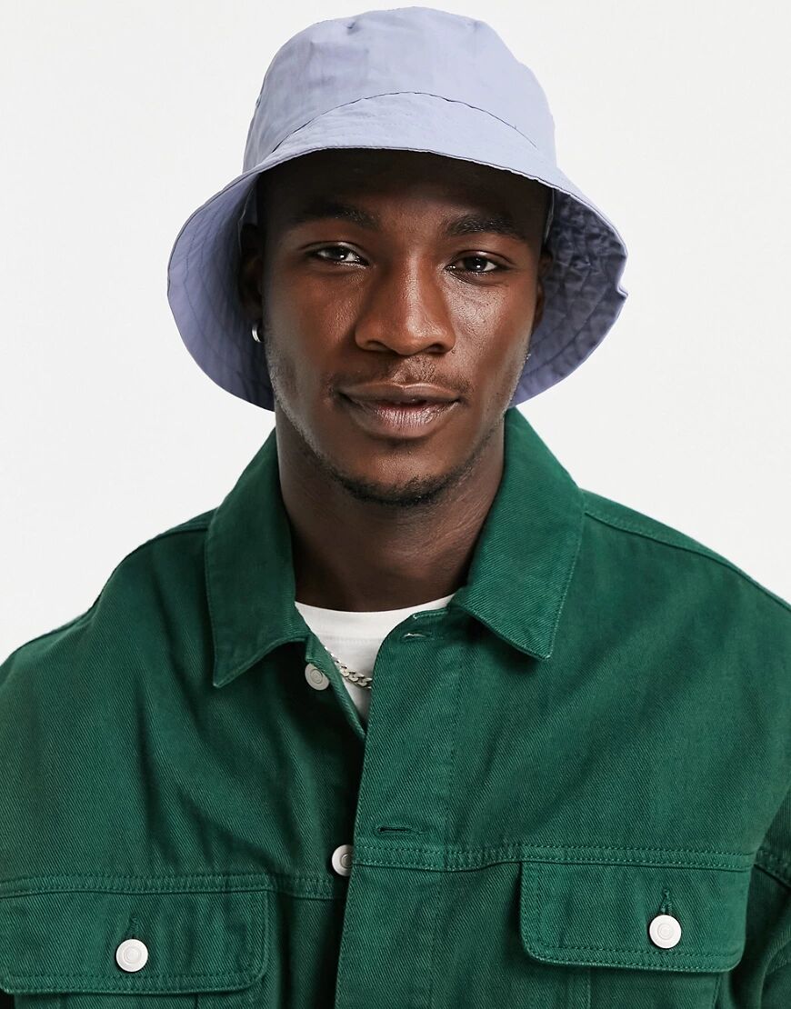 Boardmans recycled material bucket hat-Blue  Blue