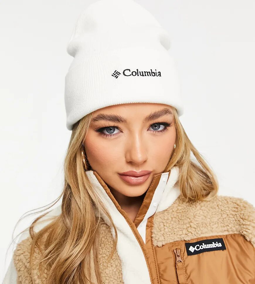 Columbia City Trek beanie in white Exclusive at ASOS  White