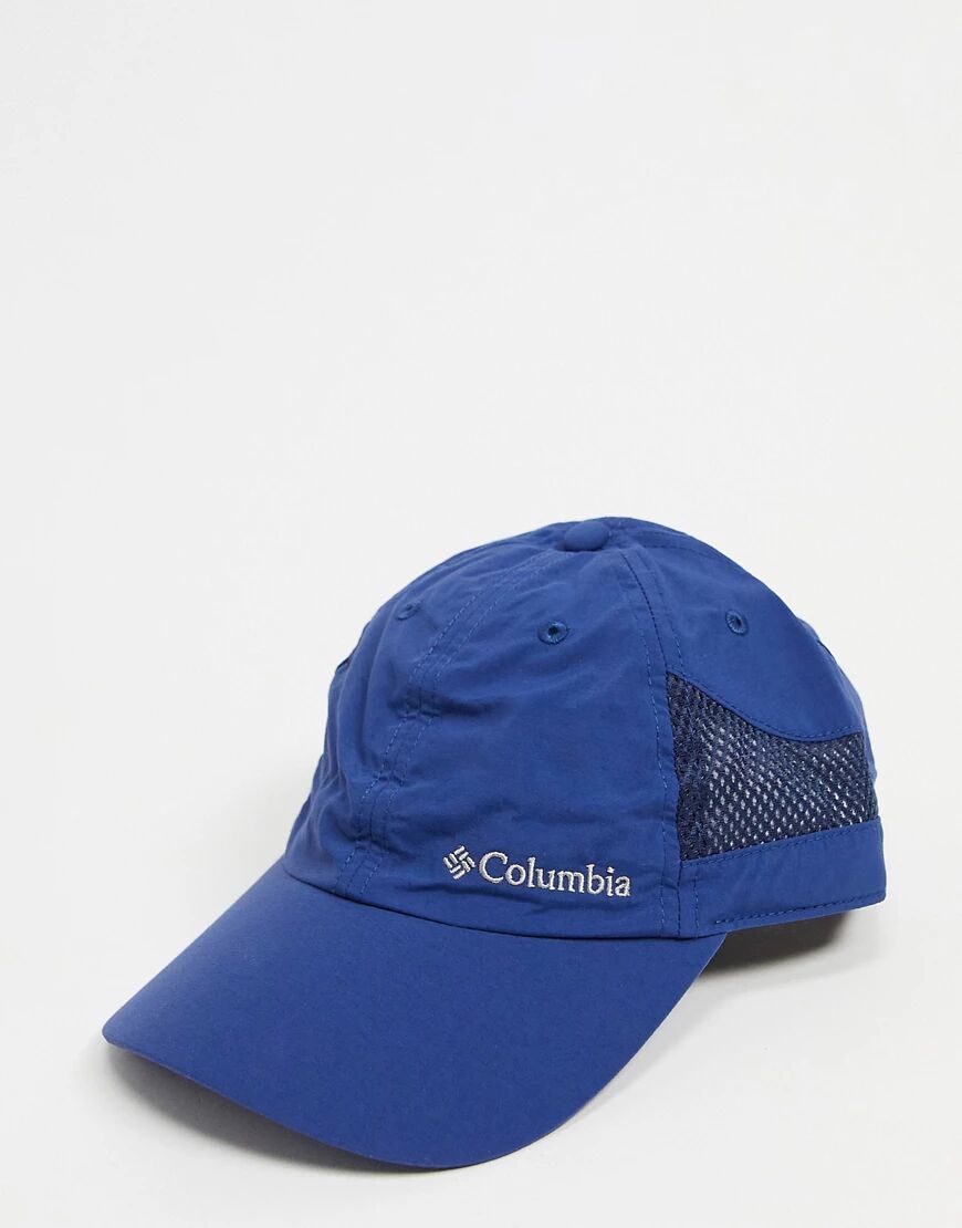 Columbia Tech Shade cap in blue-Black  Black