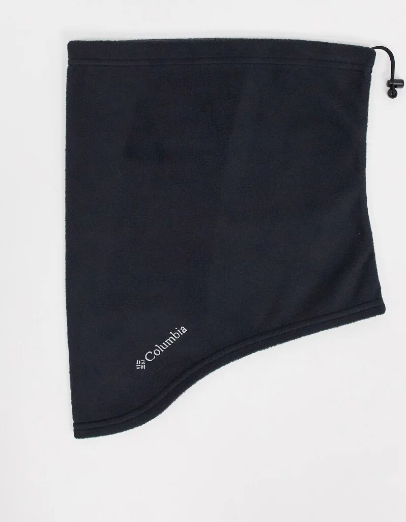 Columbia Trail Shaker neck gaiter in black  Black