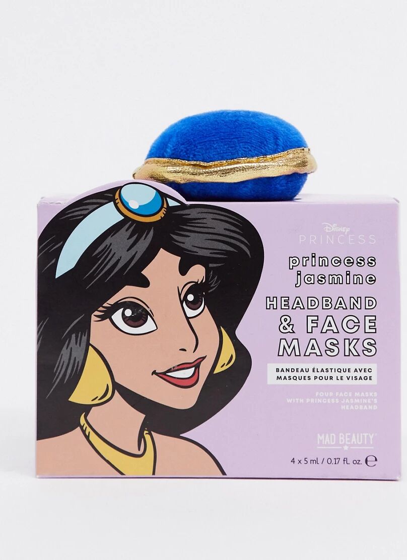 M.A.D Beauty Disney POP Princess Face Mask & Headband Jasmine Gift Set-No colour  No colour