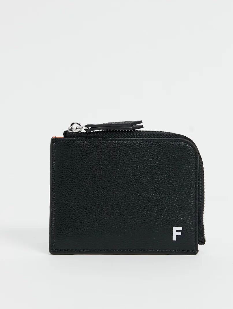 Fenton zip around pu wallet-Black  Black