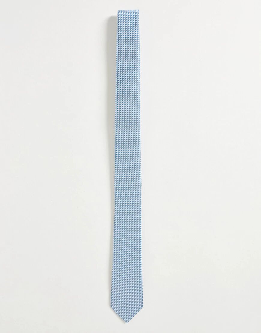 French Connection tie in grey diamond  Grey