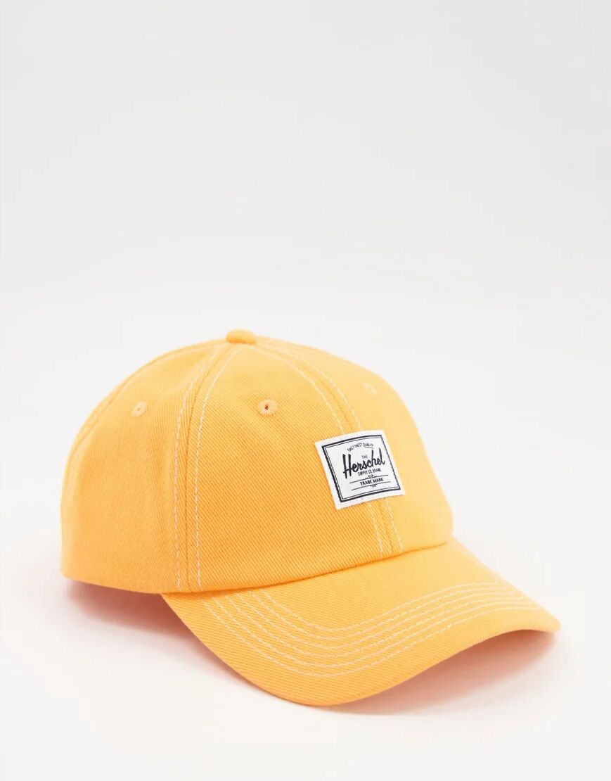 Herschel Supply Co. Sylas cap in orange denim  Orange