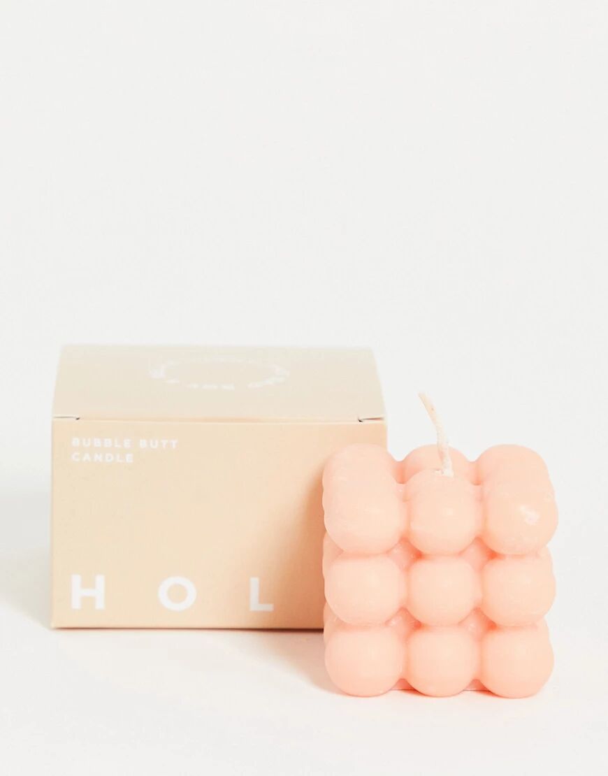 House of Lady Muck HOLM Peach 'Bubble Butt' Candle-No colour  No colour