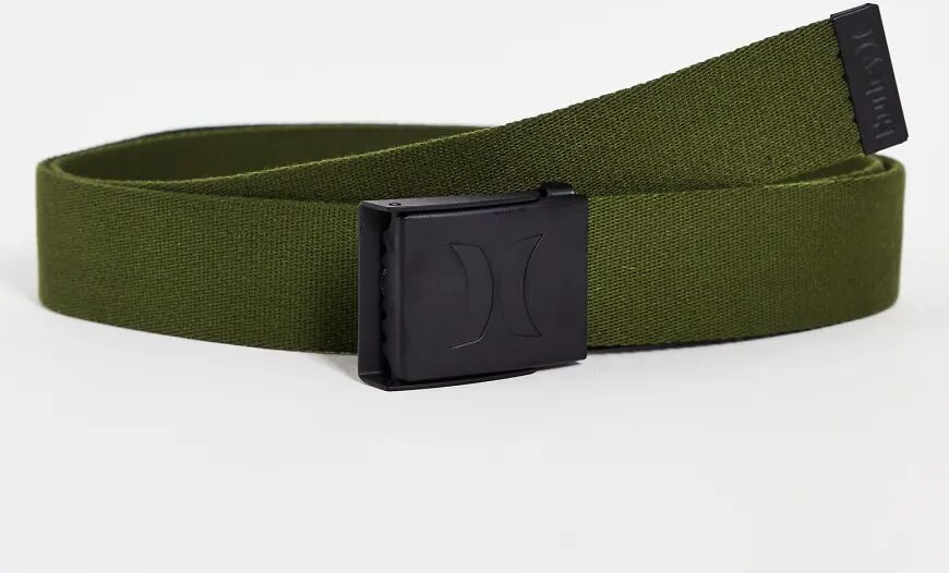 Hurley Web belt in khaki-Green  Green