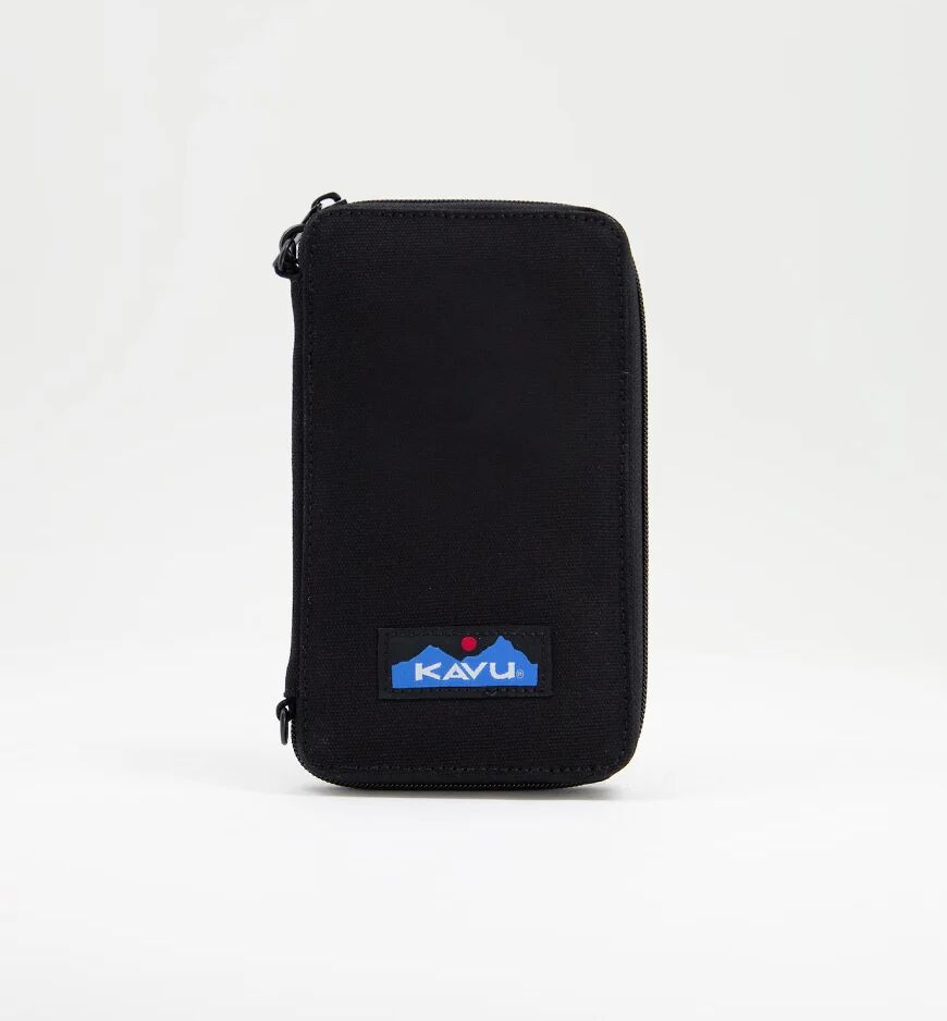 Kavu Go Time wallet in black  Black