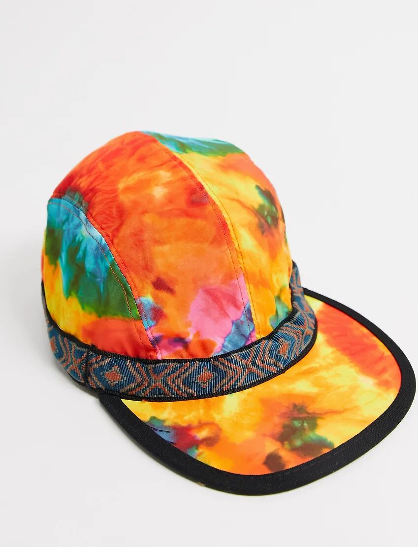 Kavu Synthetic Strap cap in tie dye-Multi  Multi