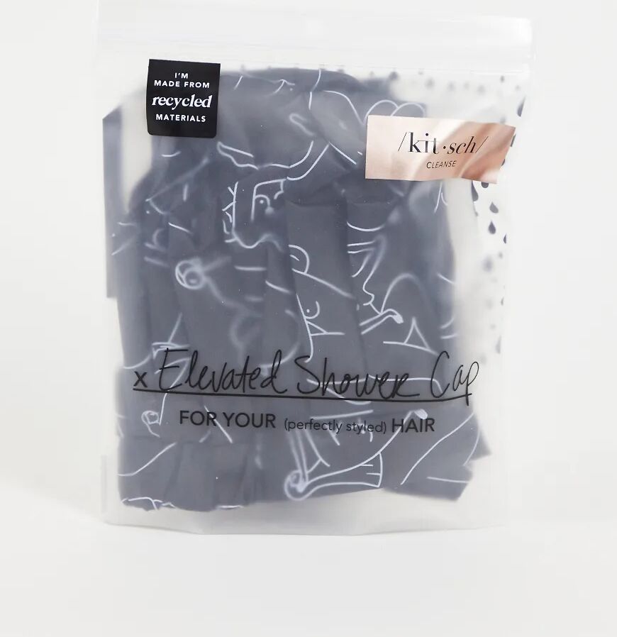 Kitsch Body Positivity Shower Cap-No colour  No colour