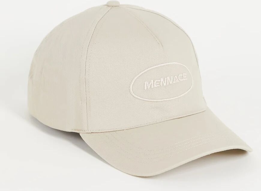 Mennace cap in grey with logo  Grey