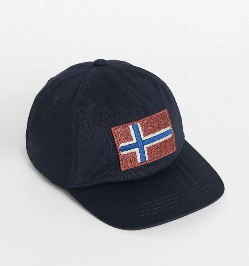 Napapijri Fontan cap in black  Black