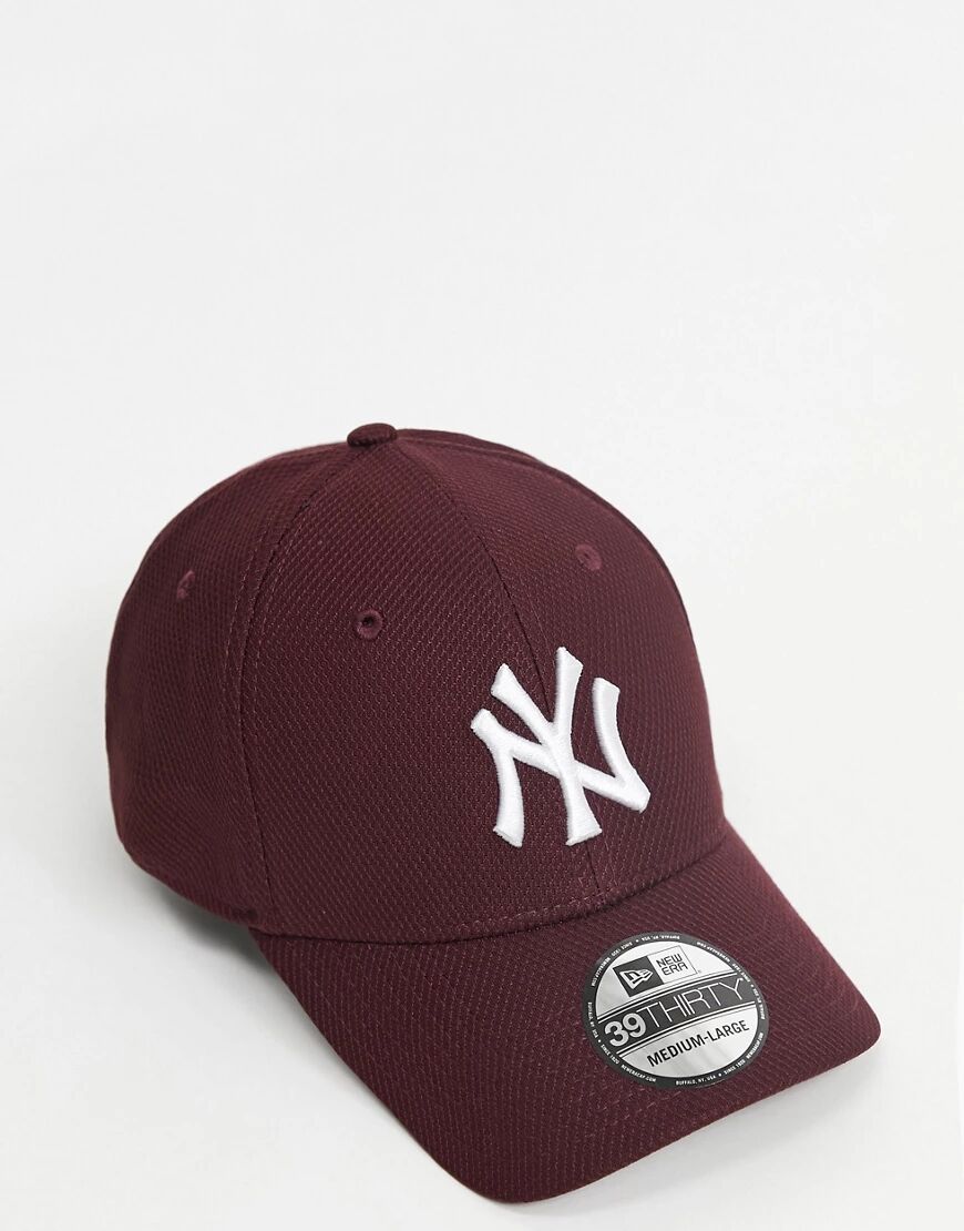 New Era 39thirty NY Yankees cap in red  Red