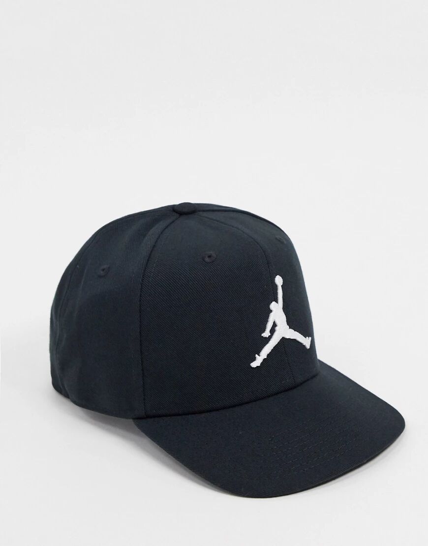 Jordan Nike Jordan Pro Jumpman snapback cap in black  Black