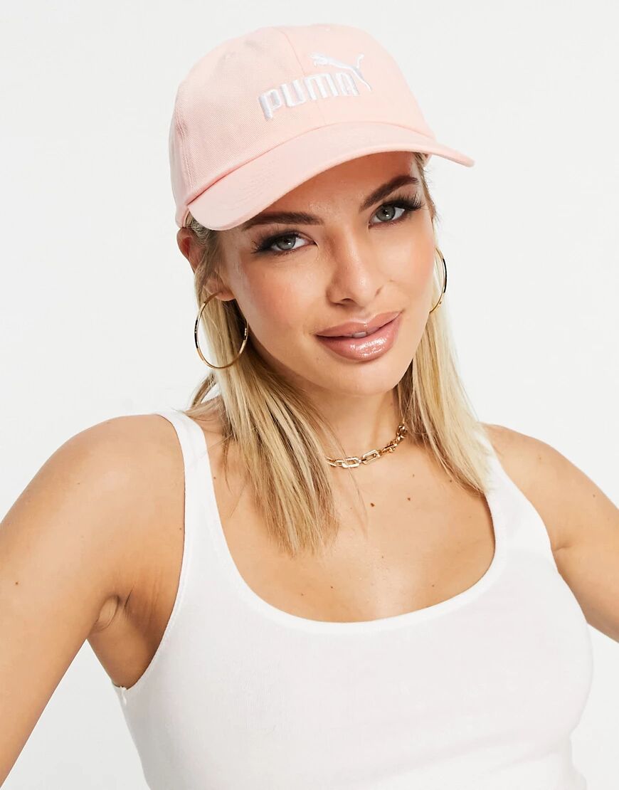 Puma Essentials cap in pink  Pink