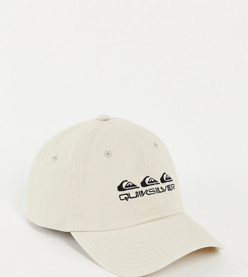 Quiksilver The baseball cap in washed beige Exclusive at ASOS-Neutral  Neutral