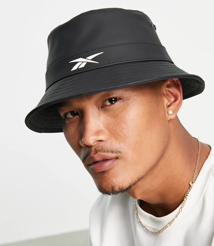 Reebok Techstyle bucket hat in black  Black