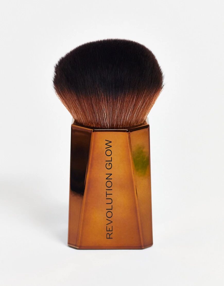 Revolution Glow Splendour Powder Brush-No colour  No colour