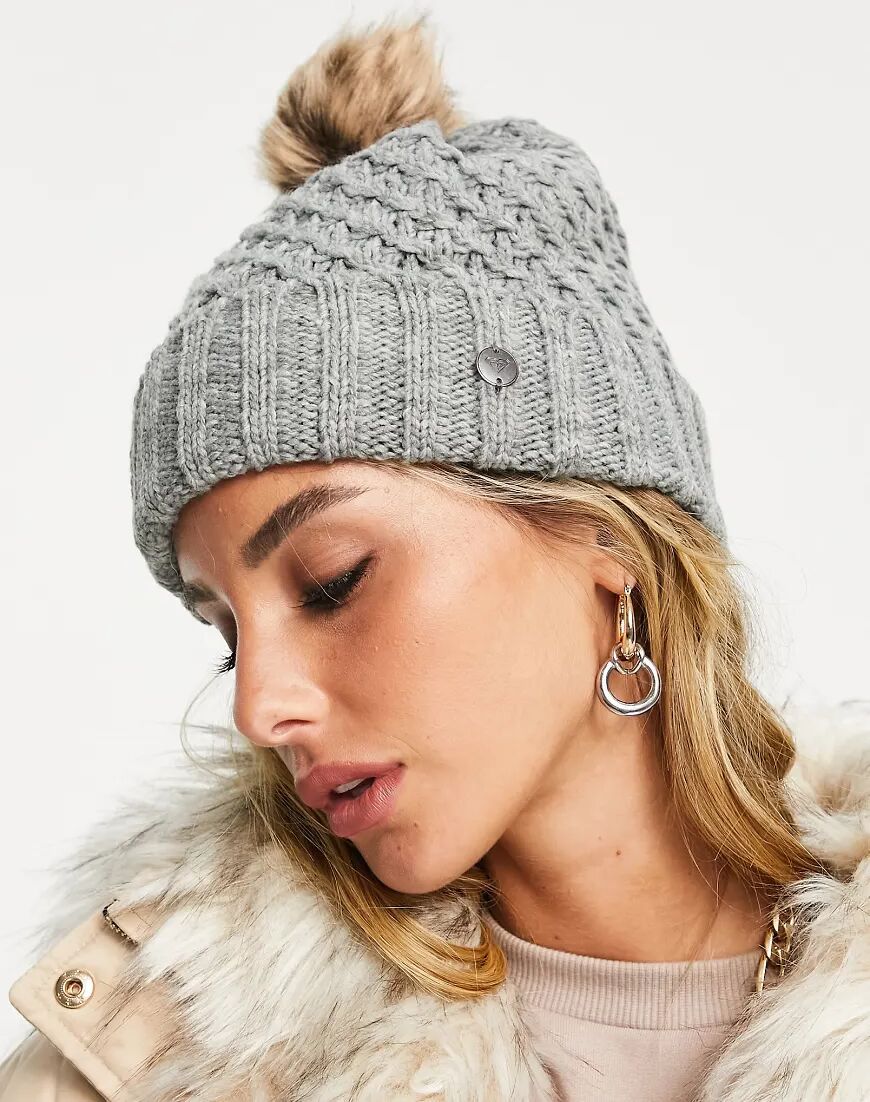 Roxy Blizzard beanie in grey  Grey