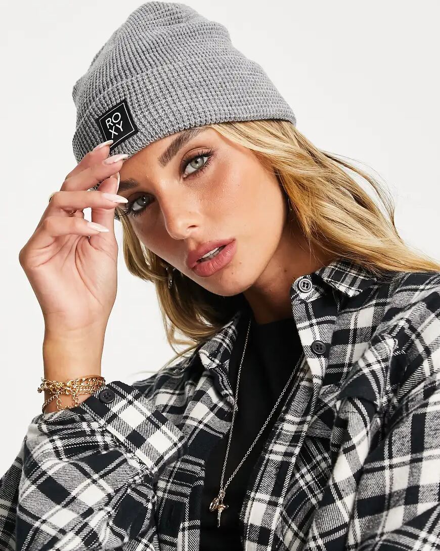 Roxy Harper beanie in grey  Grey