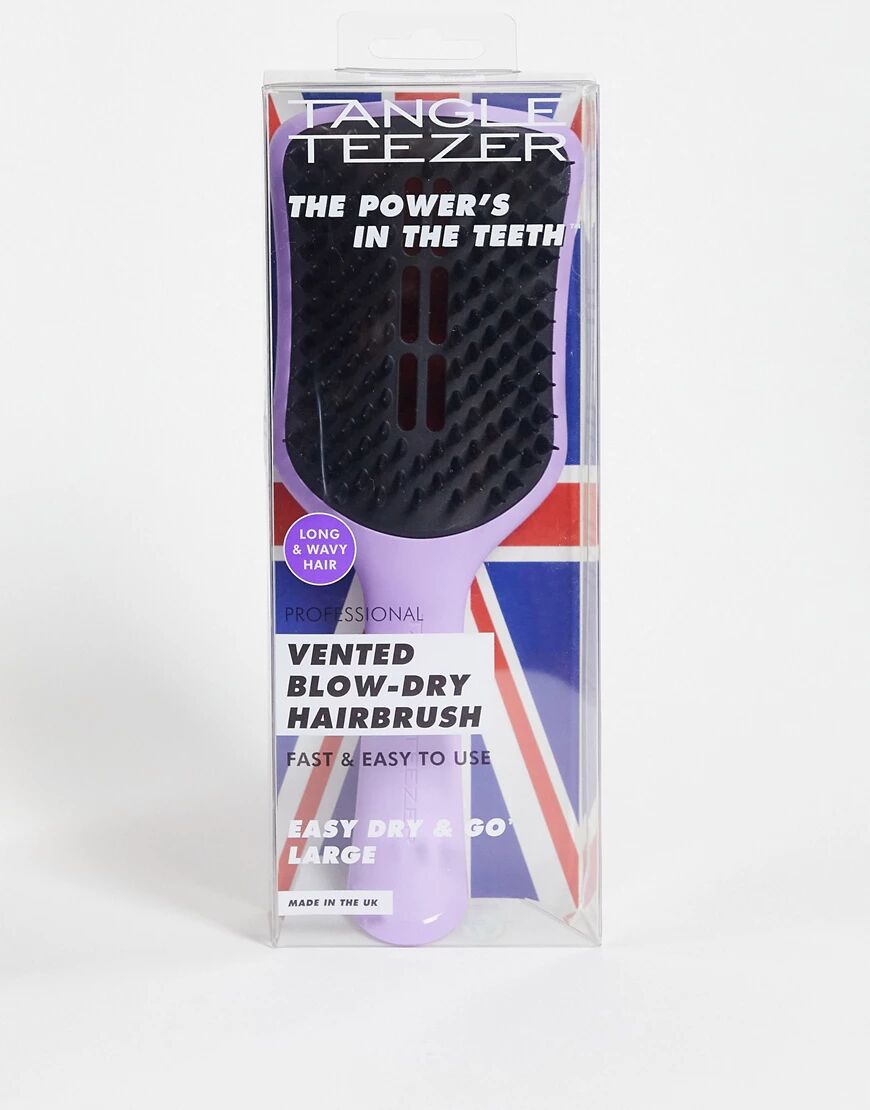 Tangle Teezer Large Easy Dry and Go Vented Hairbrush in Lilac Cloud-Purple  Purple