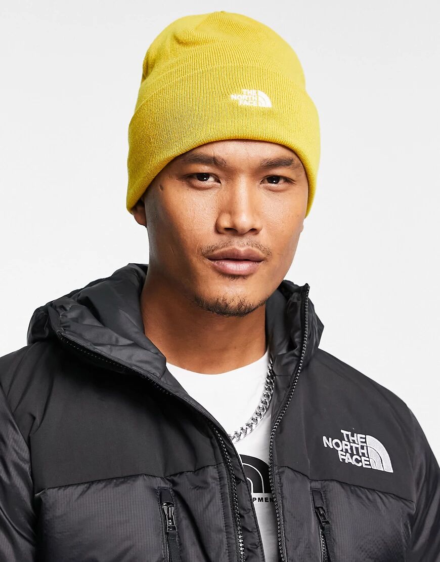 The North Face Embro Sea beanie in yellow  Yellow