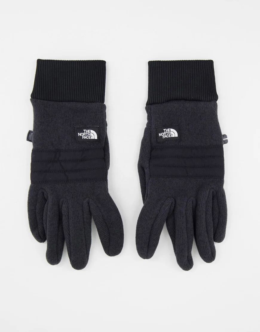 The North Face Gordon Etip gloves in black  Black