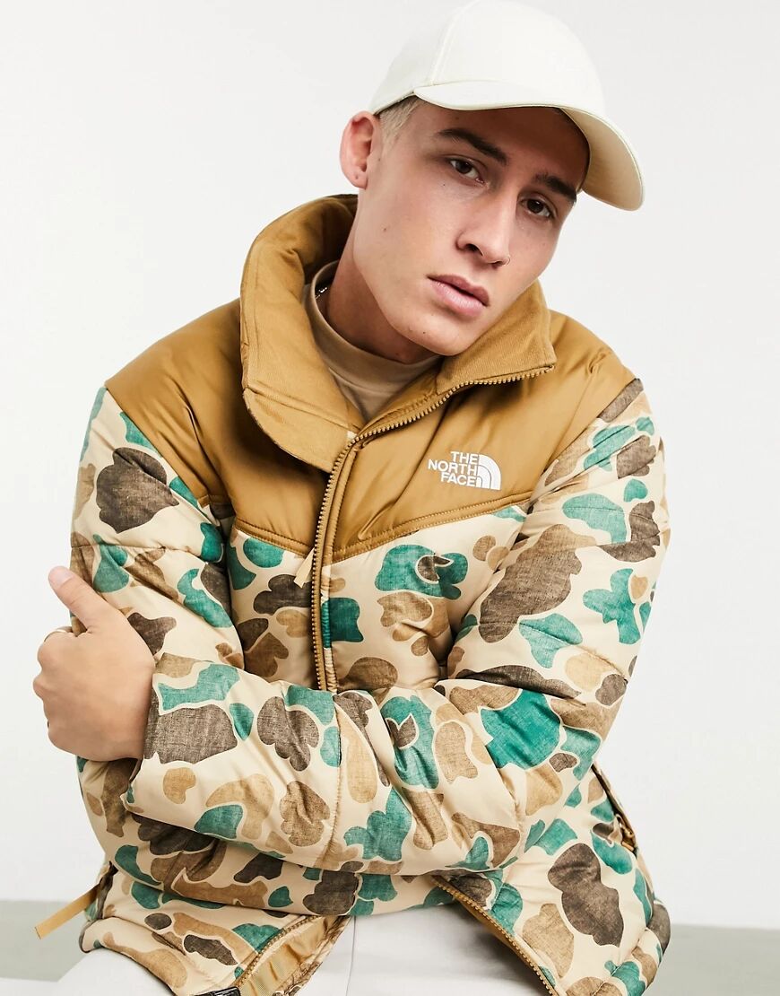 The North Face Recycled 66 Classic cap in beige-White  White