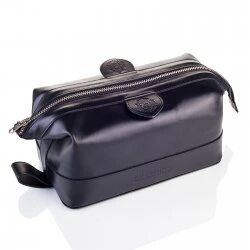 Truefitt & Hill Gentleman's Wash Bag (Black)