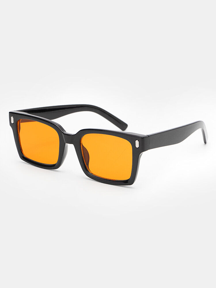 Newchic Unisex Full Square Frame HD Anti-UV Outdoor Sunshade Fashion Sunglasses