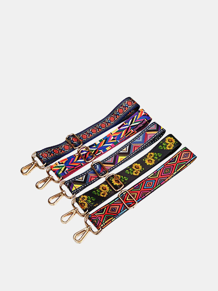 Newchic Women Colorful National Shoulder Strap