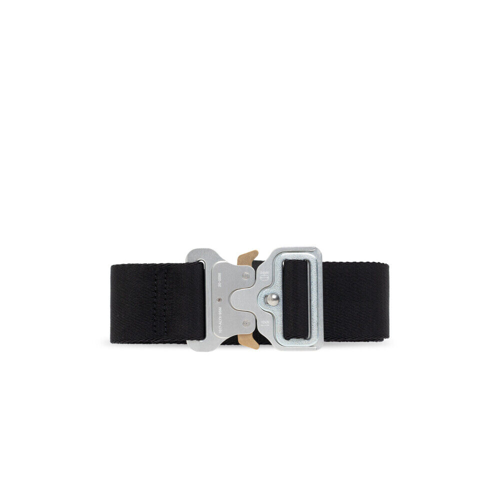 1017 Alyx 9SM Belt with rollercoaster buckle Sort Male